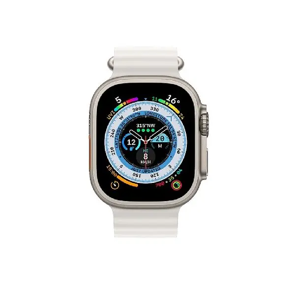 Сенсорні смарт-годинник T800 Ultra White (16075) - фото 4