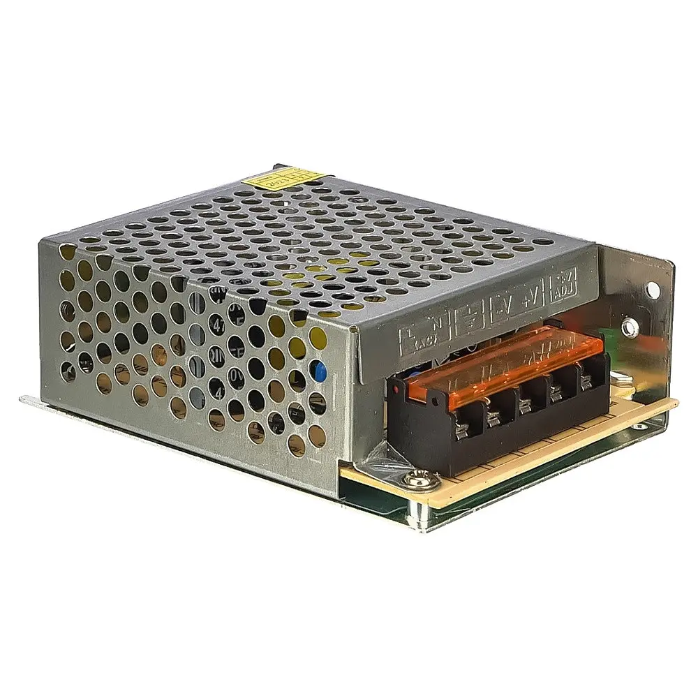 Блок живлення S-60-12 у перфорованому корпусі 12V/5A - фото 3