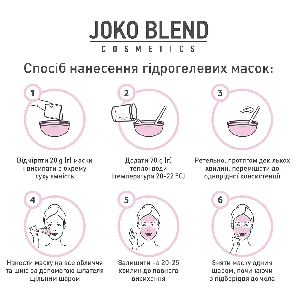 Маска гідрогелева Goji Berry Antioxidant Joko Blend 20 г - фото 3