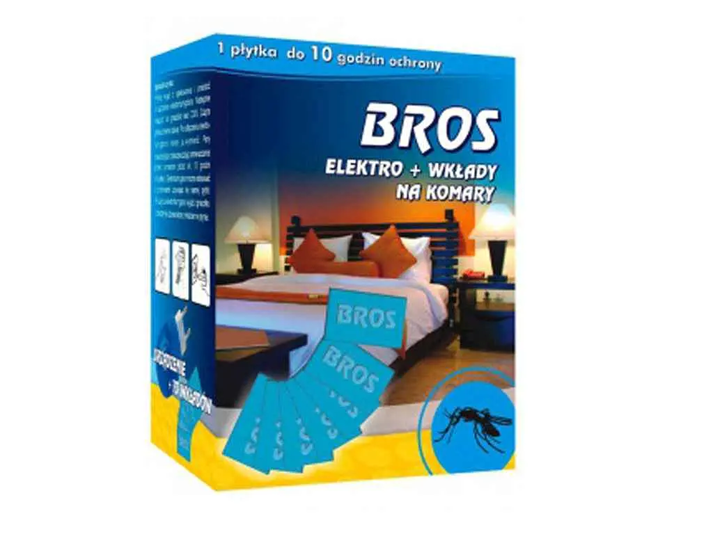 Електрофумiгатор BROS + 10 пластин від комарів