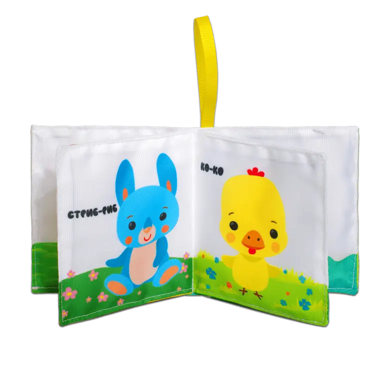 М'яка книжка-пищалка Книжковий Хмарочос 3352996823505 Різнокольоровий shop (3352996823505) - фото 2
