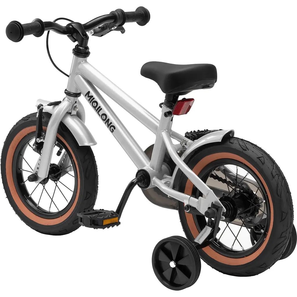 Дитячий велосипед Miqilong ST 12" сріблий (RBB-ST12-SILVER) - фото 2