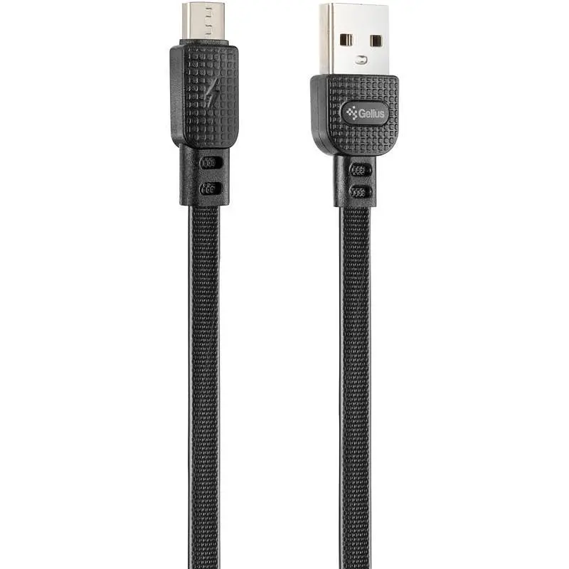 USB кабель Gelius Pro Armor MicroUSB Black - фото 2