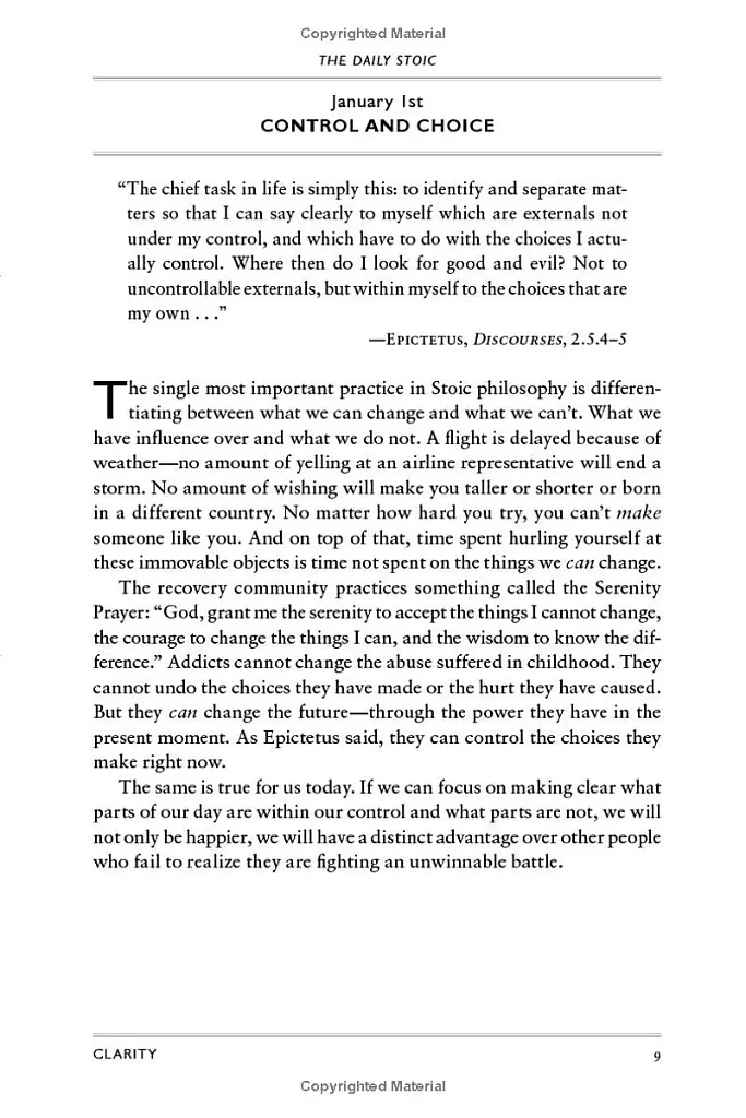 The Daily Stoic. 366 Meditations on Wisdom, Perseverance, and the Art of Living - Раян Голідей - фото 9