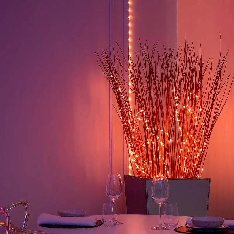 Twinkly Гірлянда Smart LED Twinkly Dots Lights RGB 400 IP44 20м кабель чорний - фото 4