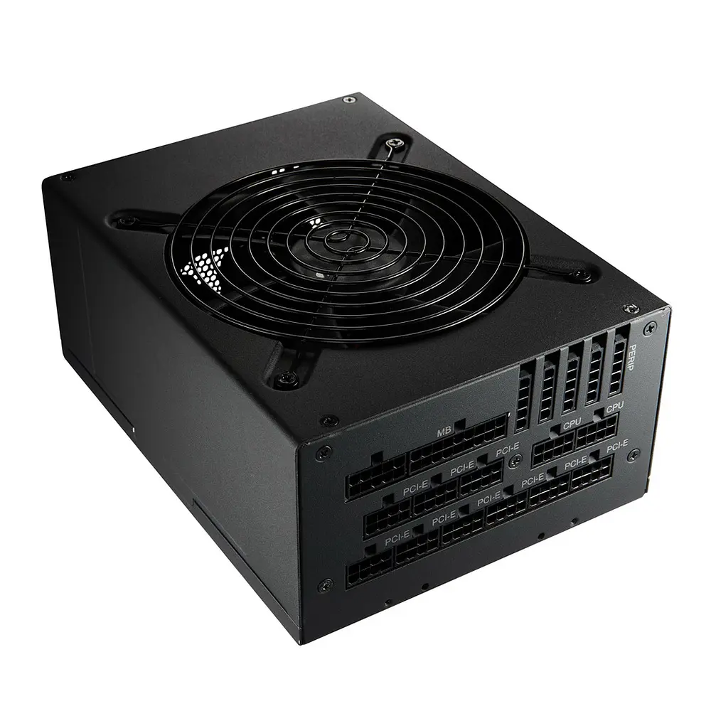 БЖ 2000W FSP FSP2000-52AGPBI 80+ Gold,18xPCI-E6+2, 135mm fan, Modular, C20, ATX/EPS, brown box - фото 5