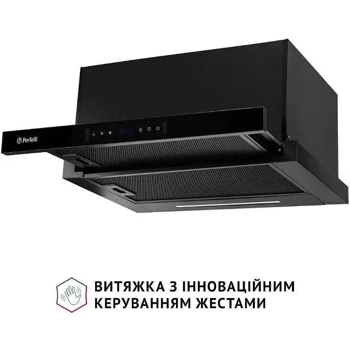 Вытяжка телескопическая Perfelli Iseo 6PWB Nero - фото 3