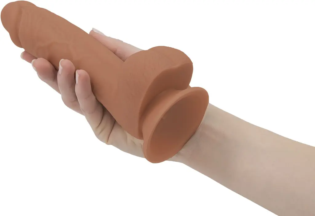 Фаллоимитатор Addiction Steven 7.5 Silicone Dong, 19 см + вибропуля в подарок - фото 4