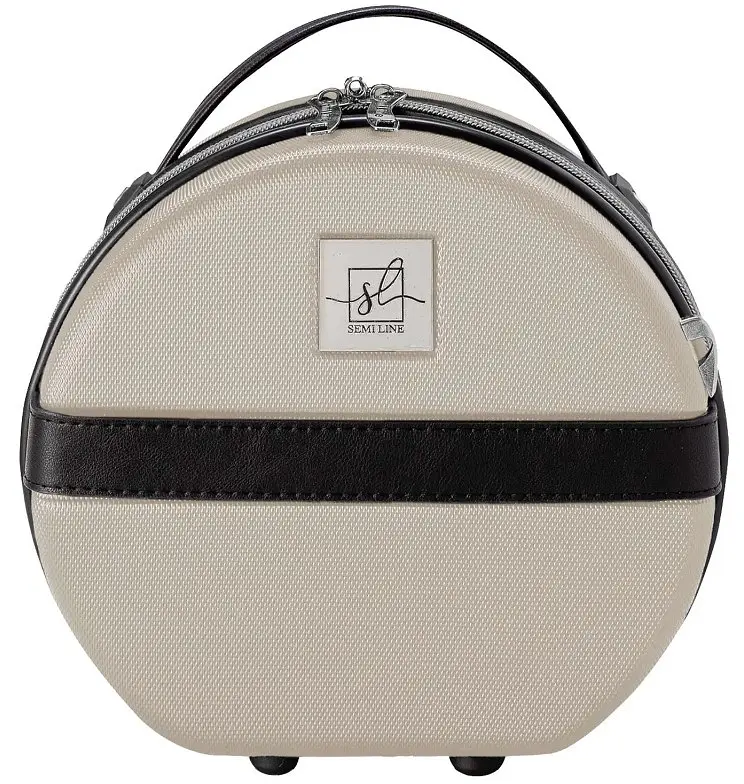 Бьюти-кейс Semi Line 5L Champagne/Black (T5674-1) (DAS302681) - фото 5