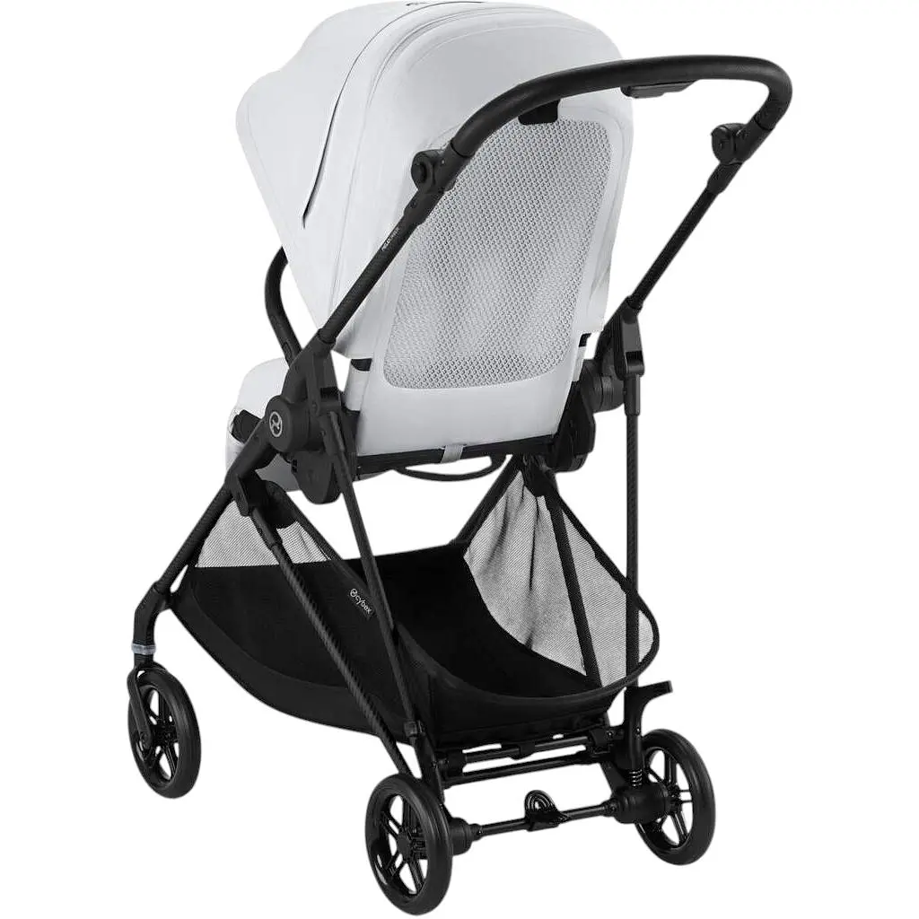 Коляска Cybex Melio Carbon Fog Grey з бампером (525000043) - фото 6