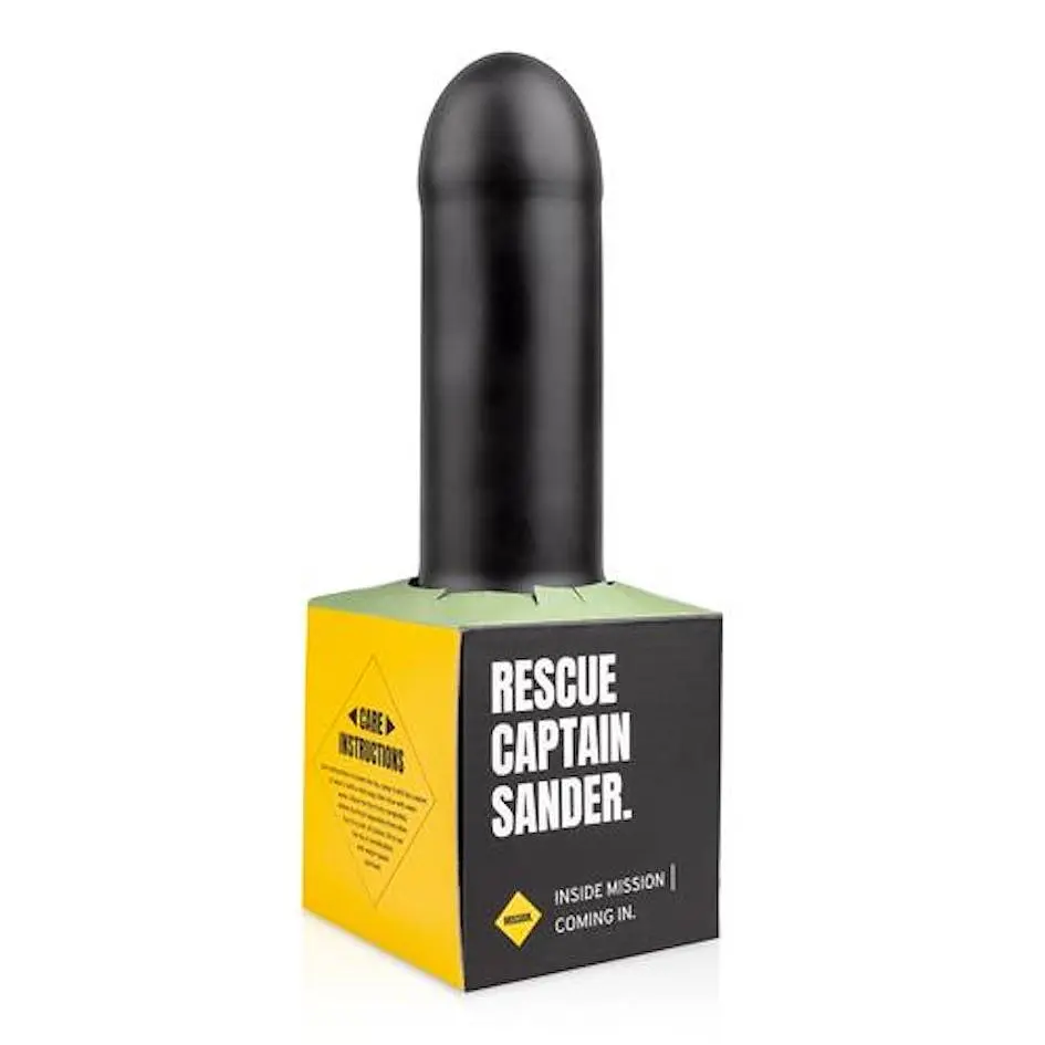 Фалоімітатор EasyToys Tactical, 25.5 см (чорний) - фото 5