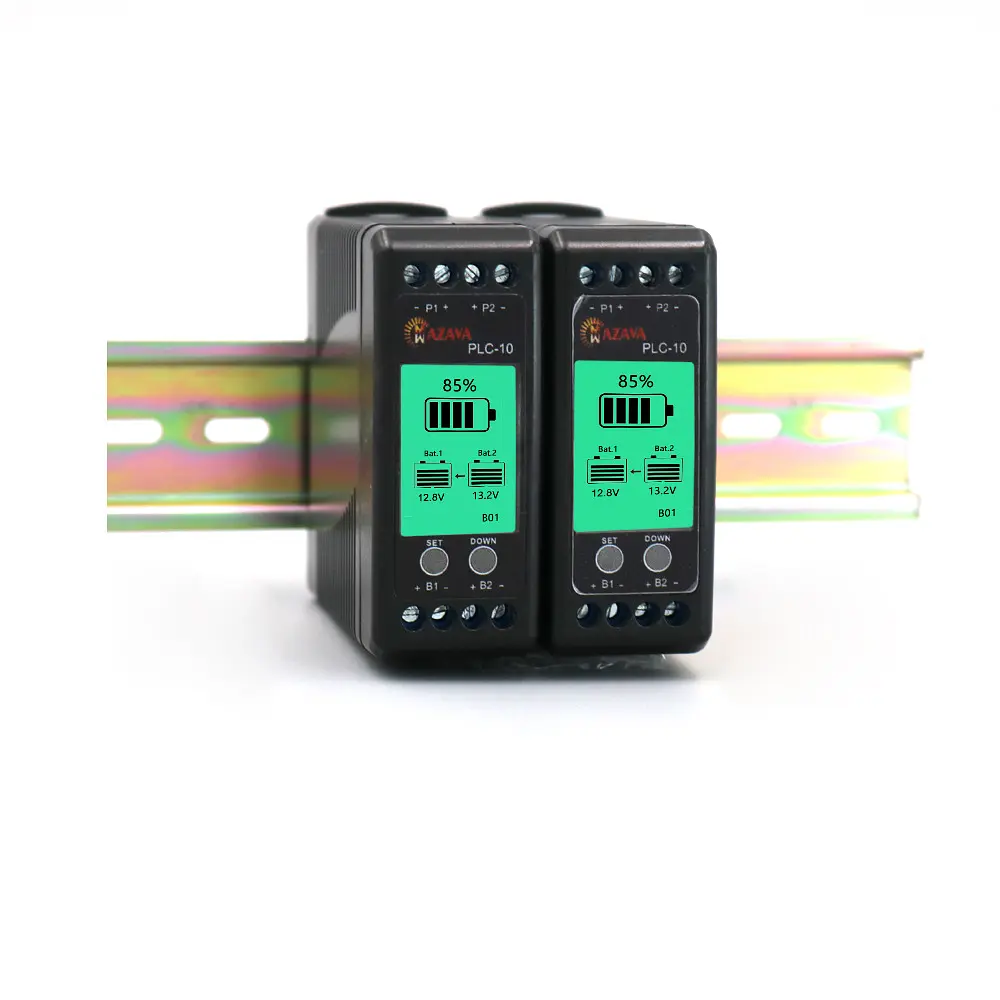 Балансир PLC-10 для акумуляторних батарей AGM, GEL, Li-ion, Carbon, LeFePo4, 24V, 10A, LSD індикація, 85x75x30mm - фото 3