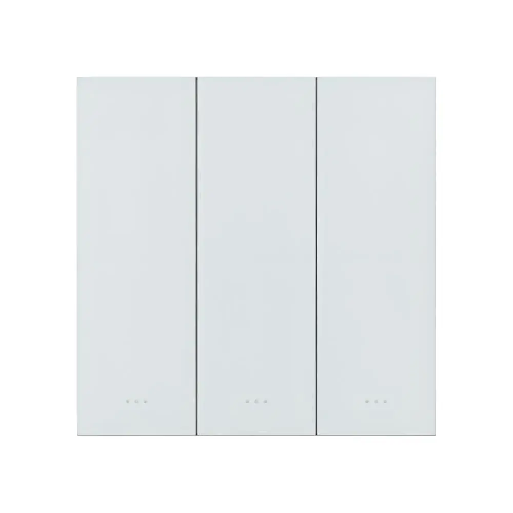 Розумний вимикач світла на 3 канали ZigBee Akubela SM-3G White (00-00002837) - фото 2