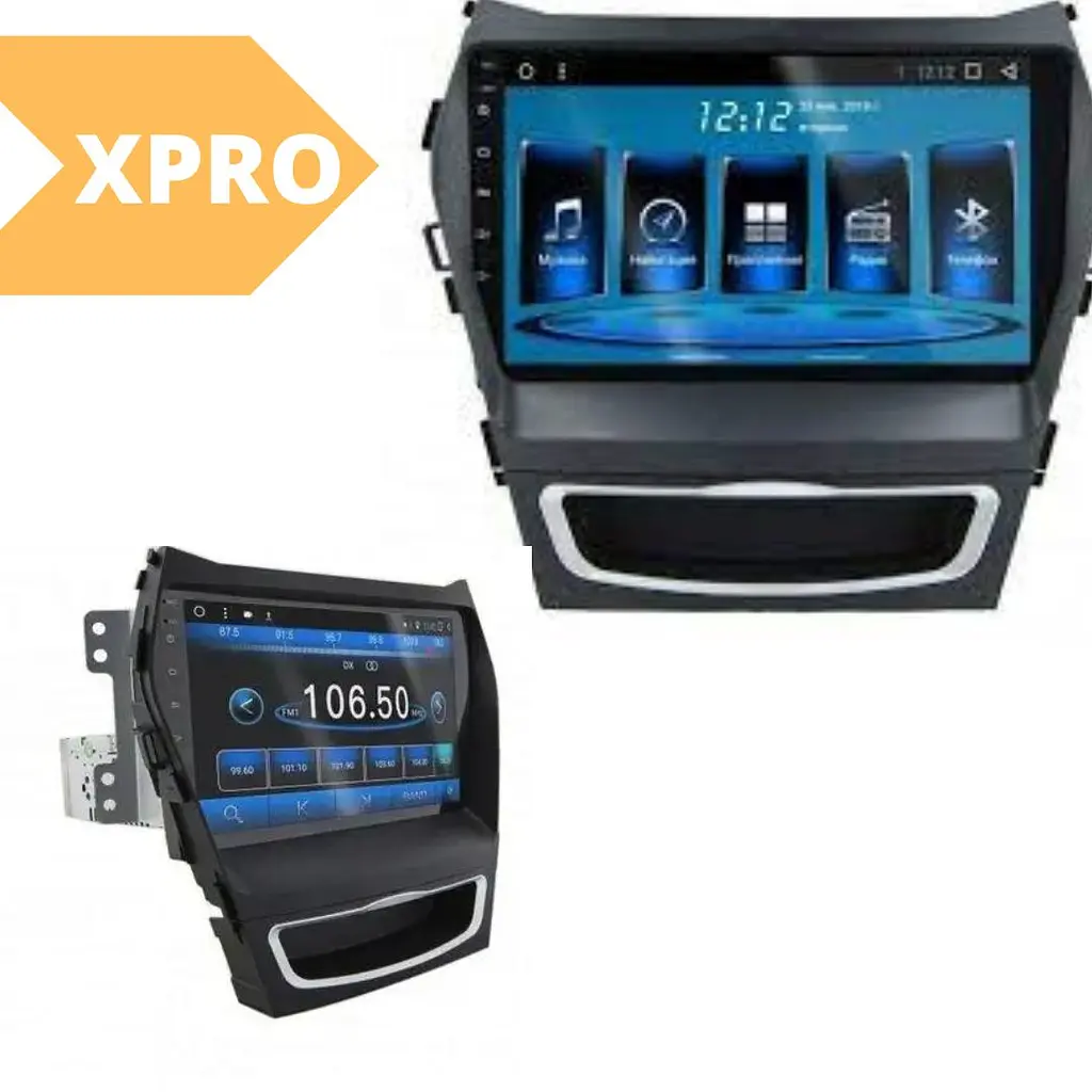 Штатная автомагнитола XPRO Hyundai Santa Fe 2012-2014 / IX45 2013-2017 (9") Android 10.1 (4/32) (КОРОБКА 1) черная (MER-14149_5671) - фото 6