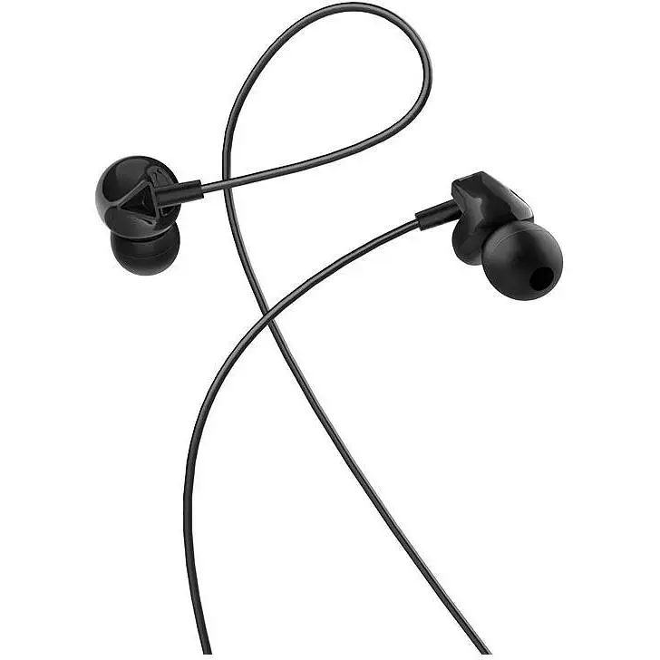 HF Hoco M60 Black + mic + button call answering - фото 2