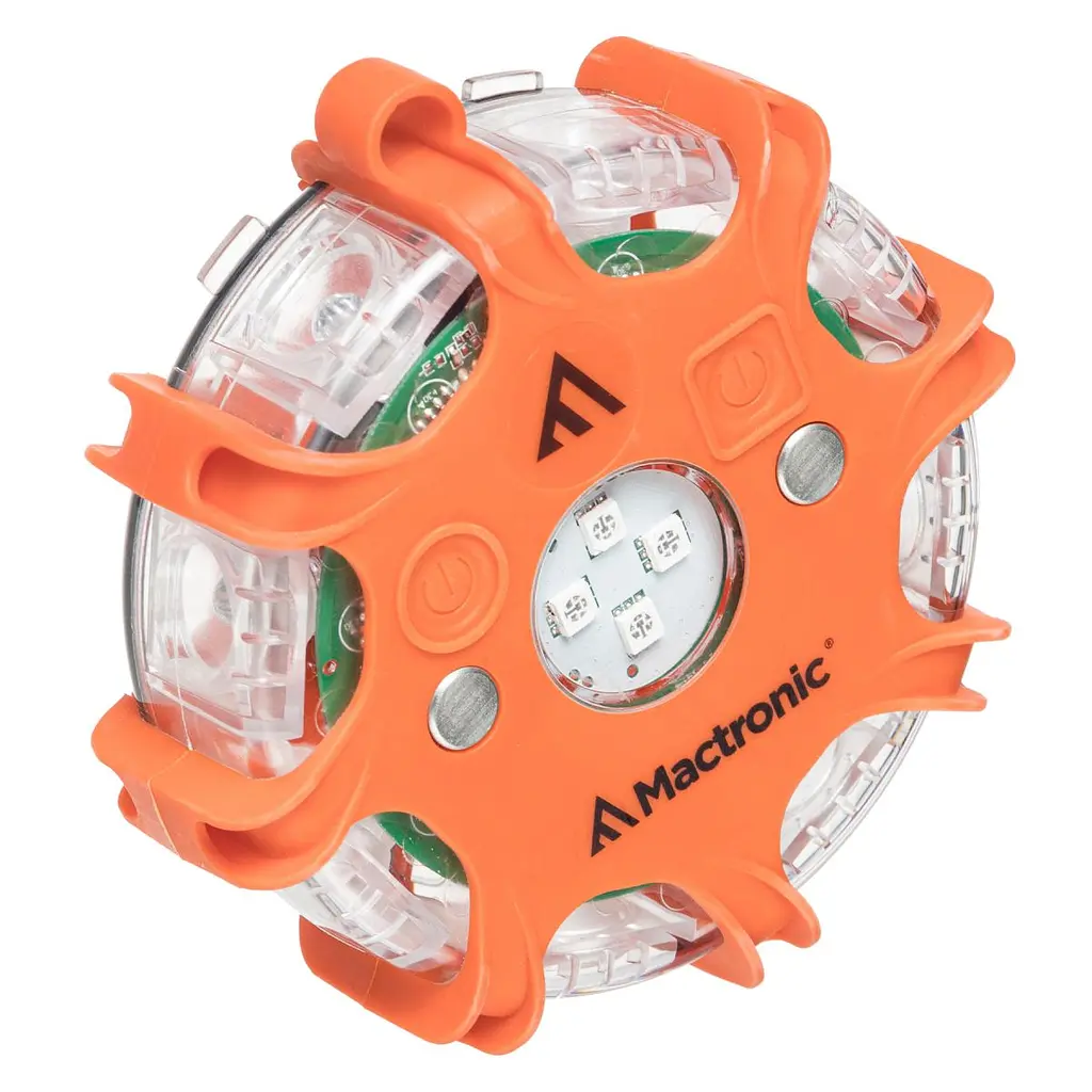 Комплект ліхтарів професійних Mactronic X-Flare (30 Lm) Red/Blue/Amber Recharg 12v/220V Magnetic (PSD0112) - фото 5