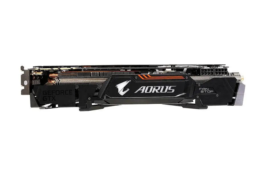 Відеокарта Gigabyte GTX 1080Ti 11Gb Aorus (GV-N108TAORUS-11GD) (GDDR5X, 352 bit, PCI-E 3.0 x16) Б/в - фото 2