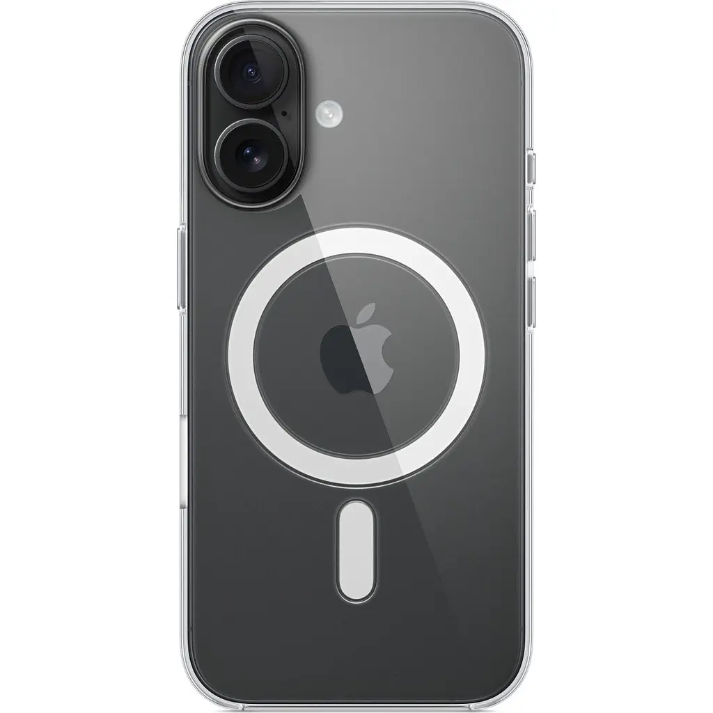 Чохол iLera with MagSafe для Apple iPhone 16 Transparent [125224] - фото 6