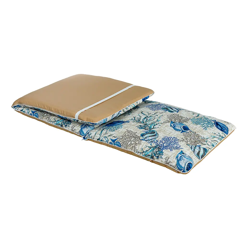 Матрас для шезлонга Ost-Fran Trio лонета Gupi 189x58х5 см - фото 2