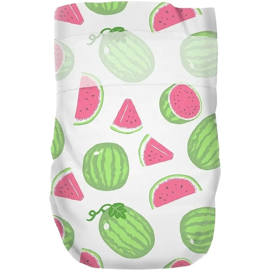 Підгузки Offspring Wondermelon NB (до 4 кг) 56 шт. (DP-OI-FAT-NB56P-WML) - фото 4