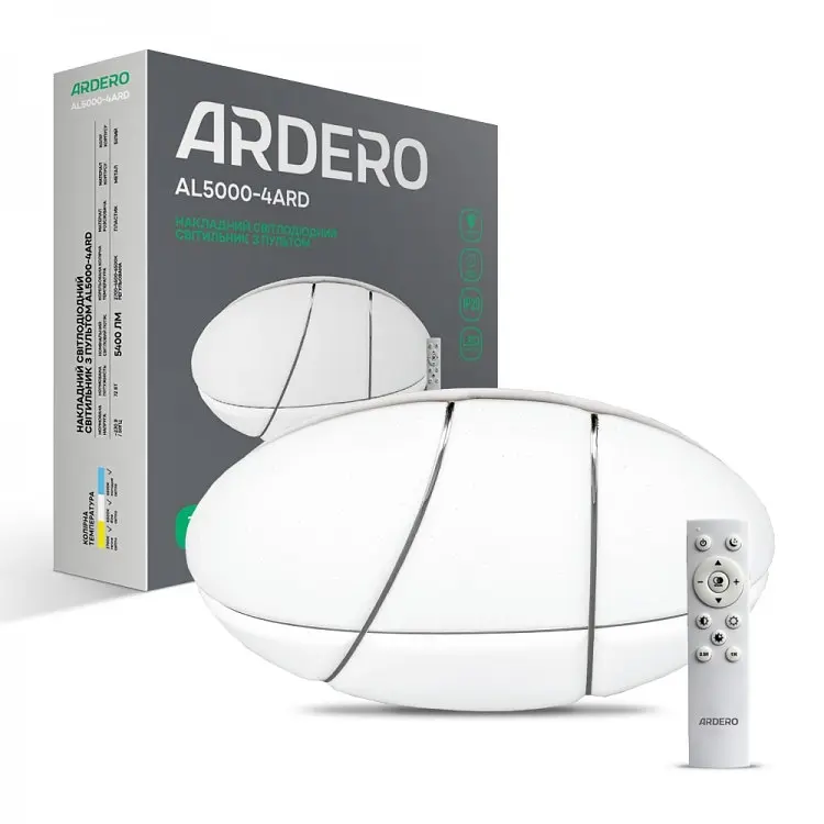 Светильник светодиодный Ardero AL5000-4ARD 72W 2700K-6500K (80055) - фото 2