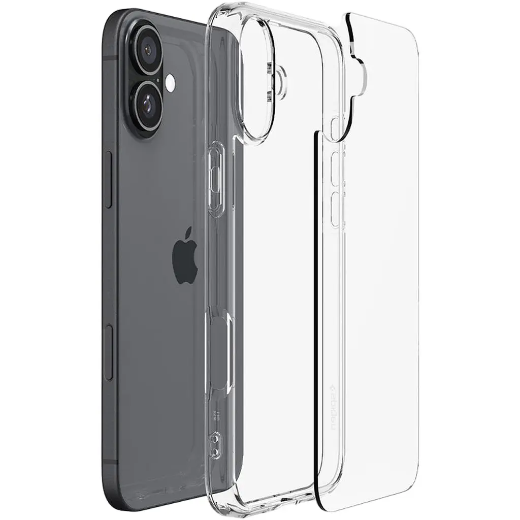 Чохол Spigen Ultra Hybrid для Apple iPhone 16 Crystal Clear (ACS08197) [117149] - фото 6