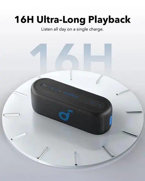 Портативна акустика Anker SoundСore Select 2S Black - фото 4