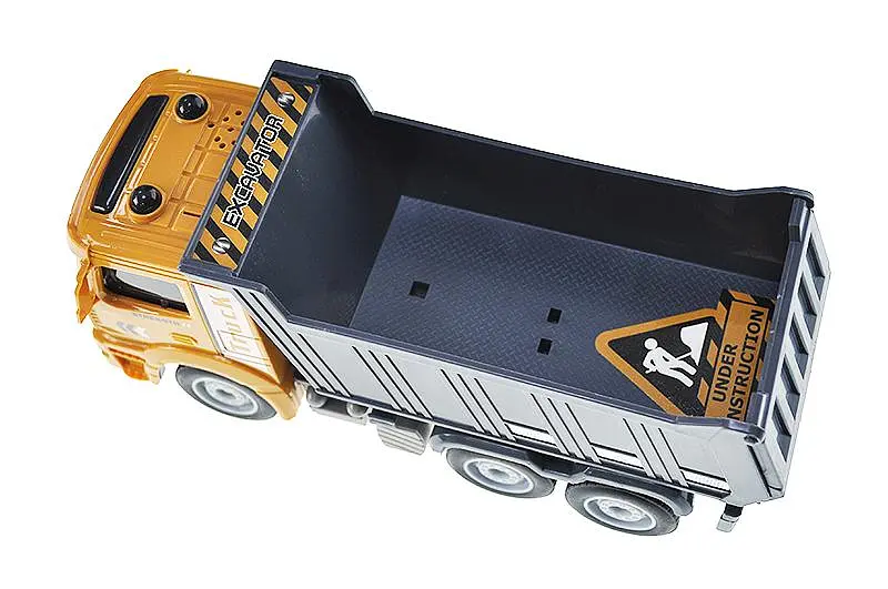 Машинка вантажівка на радіокеруванні самоскид акумуляторний Subian Truck Heavy Engineering DH666-6D, в коробці р.23x8x10см - фото 2