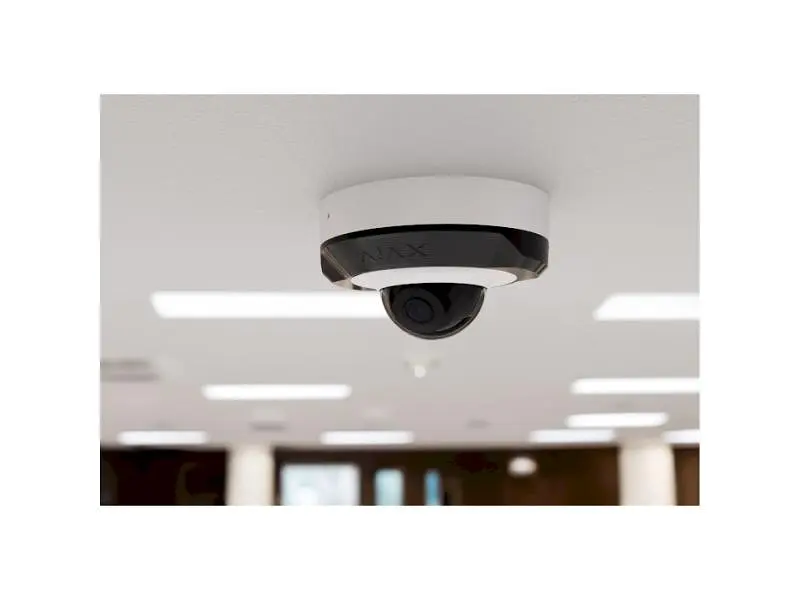 IP-камера відеоспостереження Ajax DomeCam Mini 8 Mp/2.8 mm ASP White (000039327, 76022.214.WH1) - фото 7