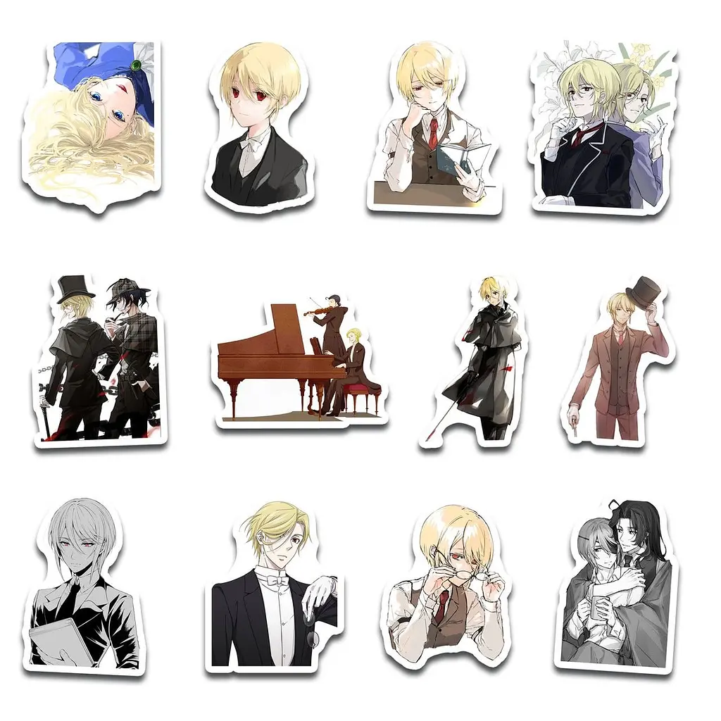 Стікерпак GeekLand Moriarty the Patriot 45 штук (SP MP 01) - фото 2