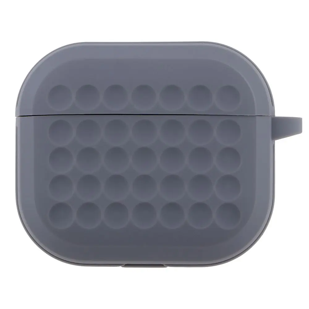 Футляр із карабіном Fashion Silicone Case Airpods 3 Grey (35264_3345616)