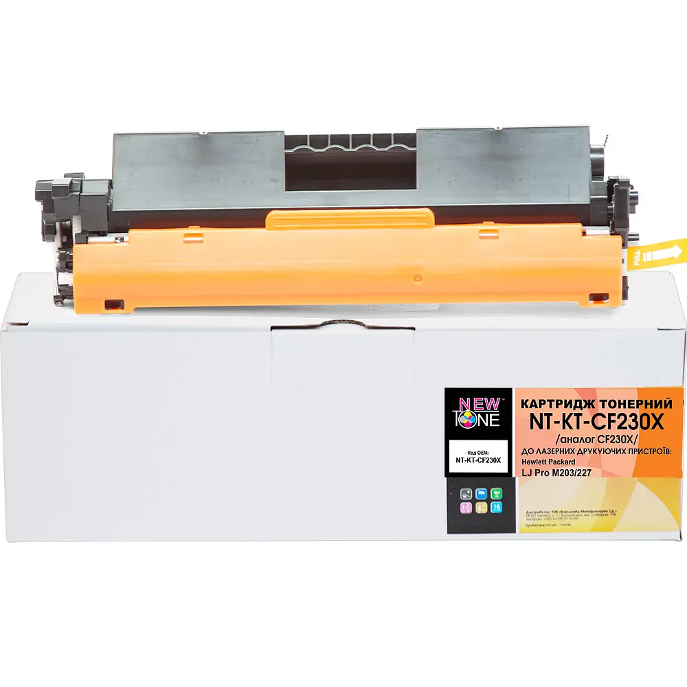 Картридж тон. NEWTONE для HP LJ Pro M203/227 аналог CF230X Black ( 3500 ст.) (NT-KT-CF230X)