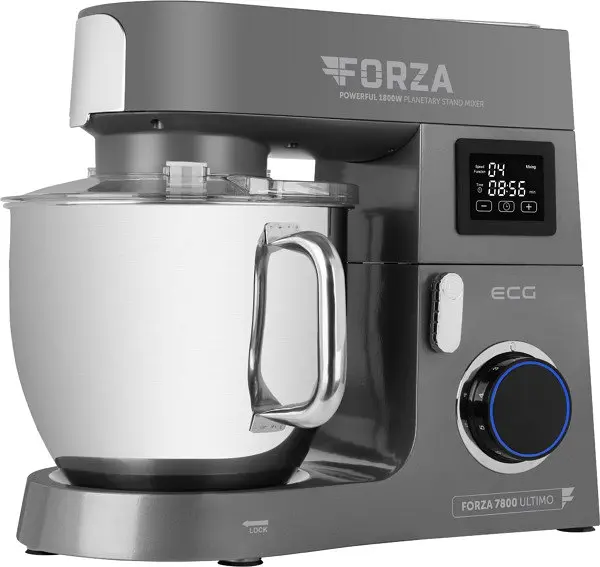 Кухонний комбайн - тістоміс 4в1 ECG FORZA 7800 Ultimo Scuro - фото 2