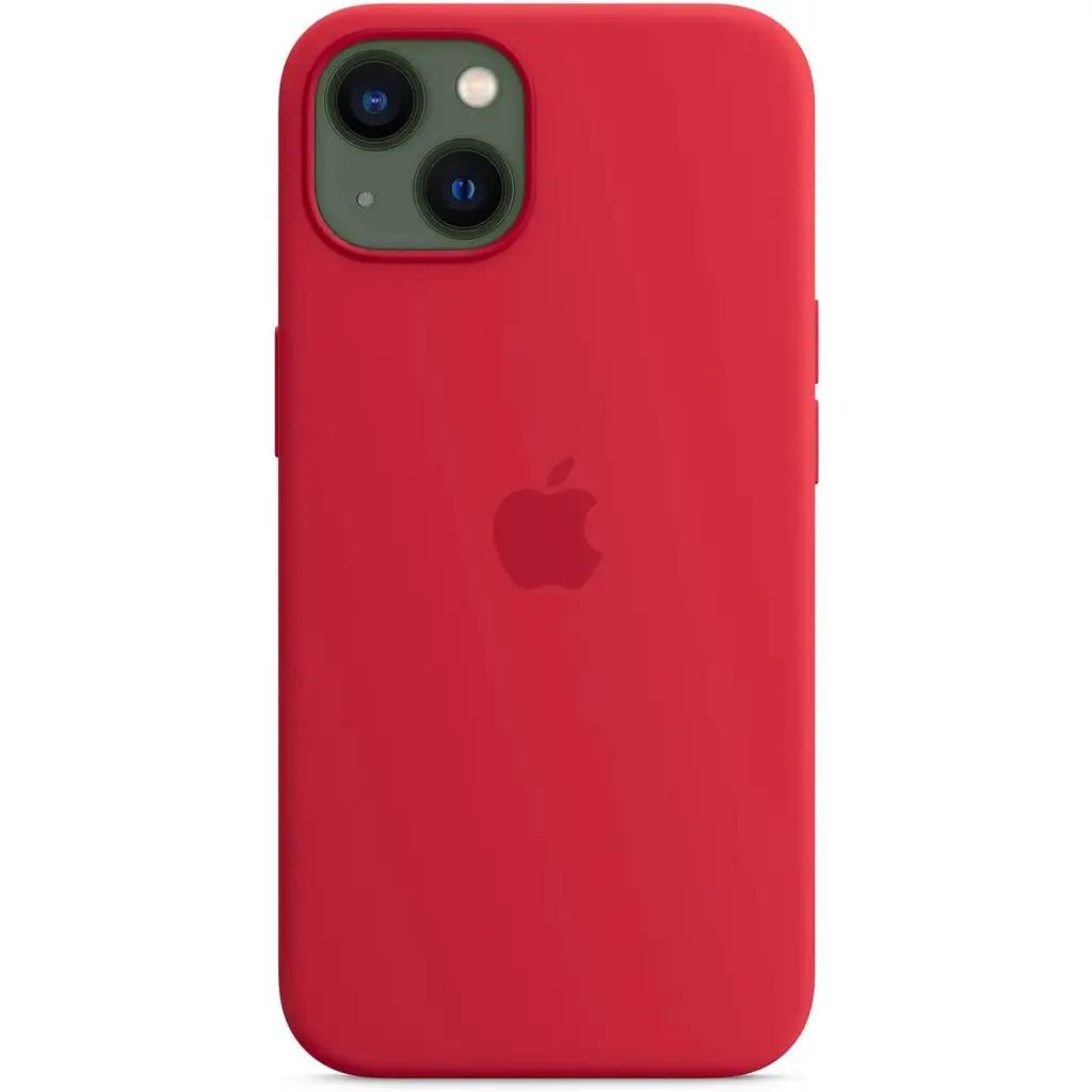Оригинальный силиконовый чехол Apple Silicone Case MagSafe для iPhone 13 Red MM2C3ZE/A - фото 9
