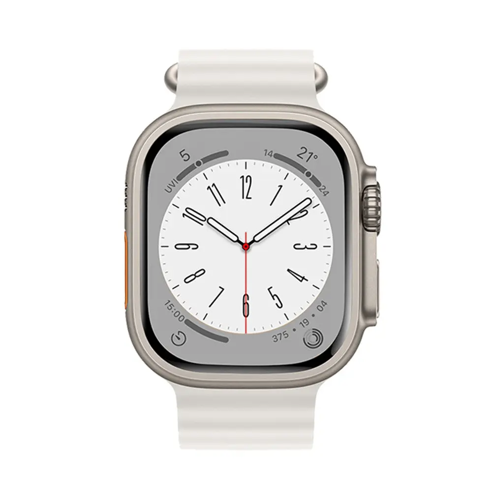 Ремінець силіконовий Hoco iWatch WA12 marine double buckle 38/ 40/ 41 mm білий - фото 4