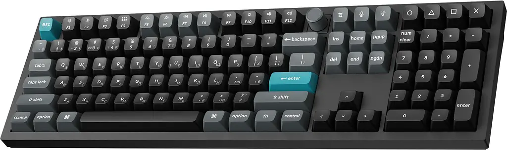 Клавіатура бездротова Keychron Q6 Ultra Keychron Red Switch Black RGB (Q6U-M1-UA) - фото 4