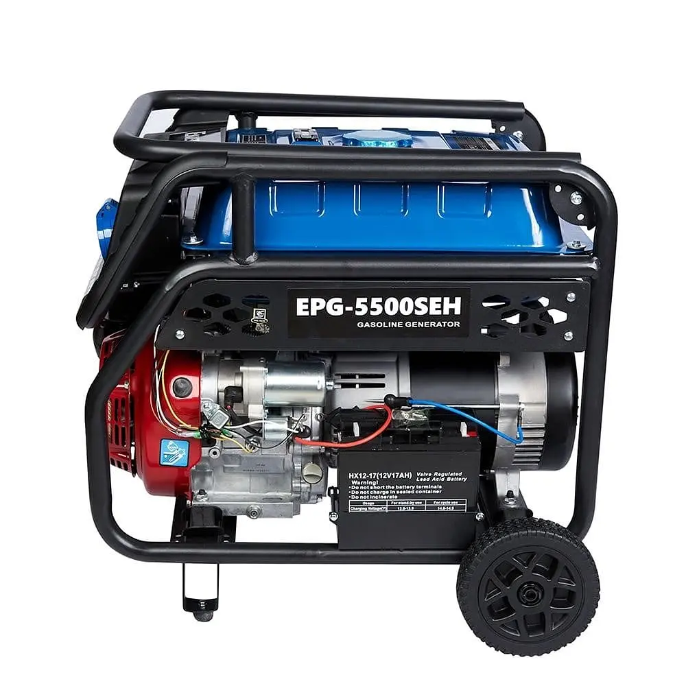 Генератор бензиновий 5 кВт EnerSol EPG-5500SEH з двигуном Honda GX390 (41-00471) - фото 3