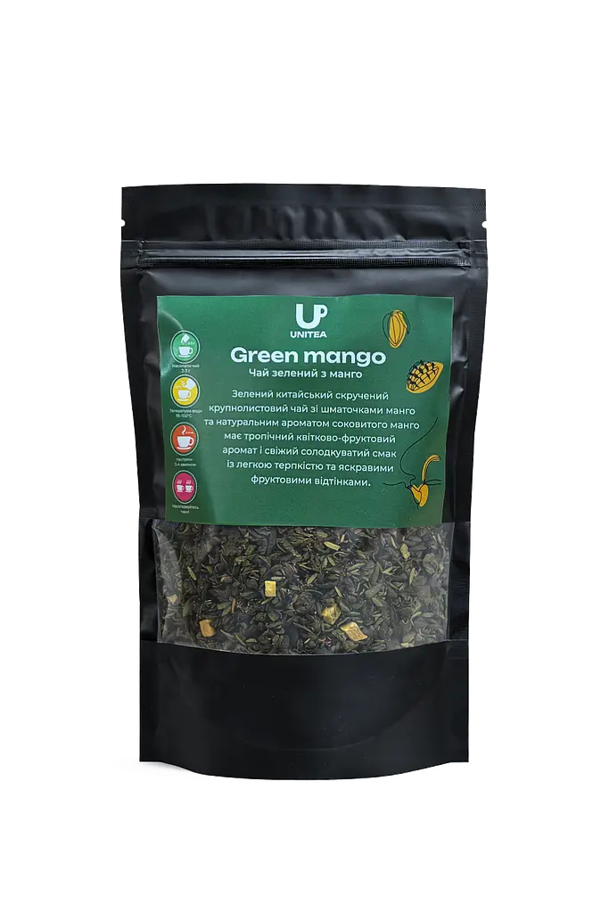 Чай розсипний UNITEA Зелений з манго (Green mango) 100 г