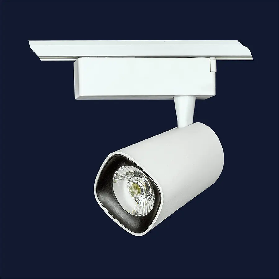 Трековий світильник LED Levistella 901COB-3340 WH, 26W, білий метал, для потолочного шинопровода - фото 2