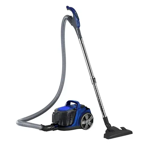 Пилосос Castle CW-110B, Black/Blue, 900W, безмішковий, циклонний, регулятор потужності на ручці, об'єм пилозбірника 4л, губчастий фільтр, насадки: 2-позиційна, для щілин, для меблів - фото 2
