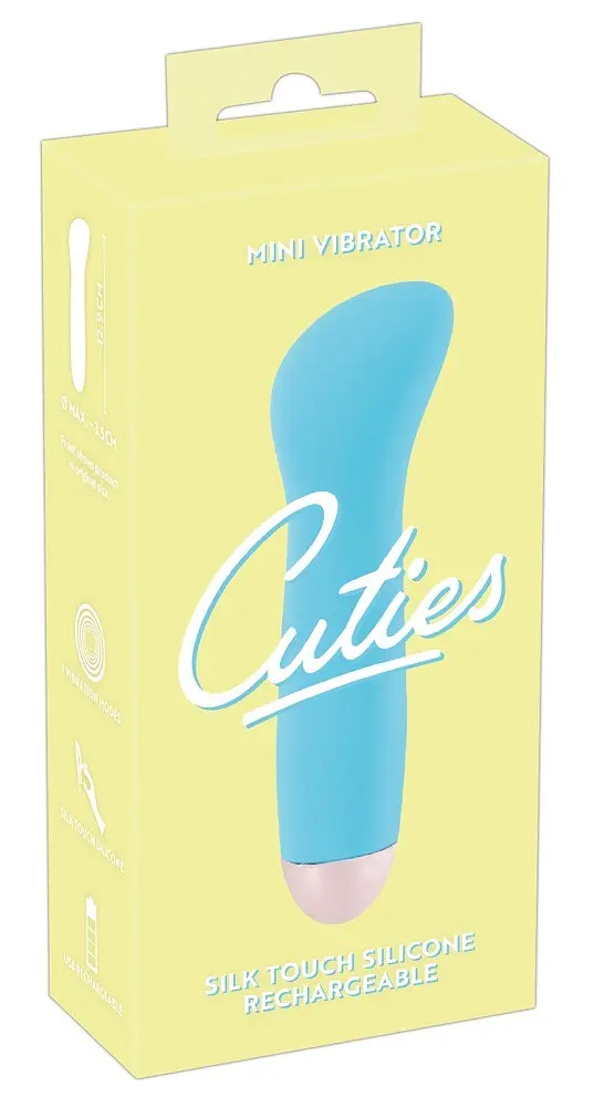 Вібратор Orion - Cuties Mini Vibrator Blue Міні-, 12.9х3.5 см