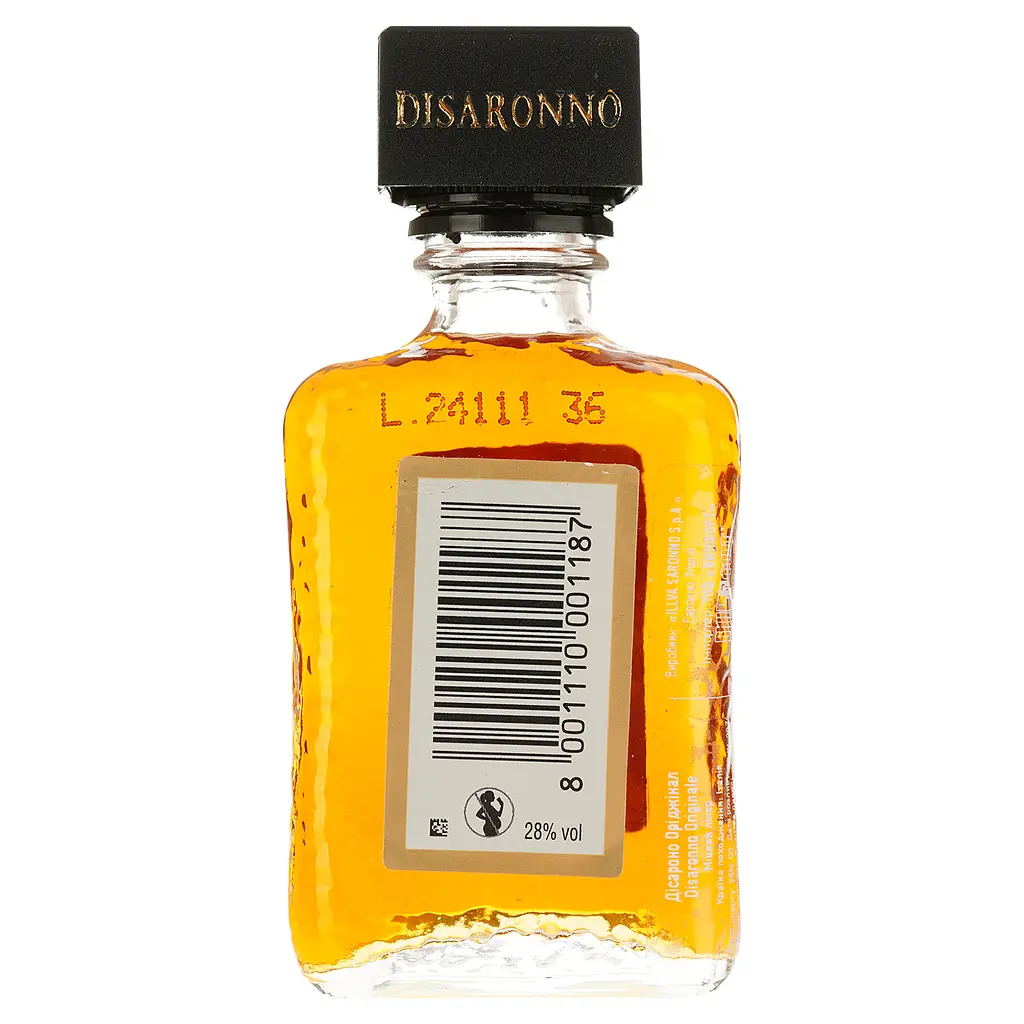 Ликер Disaronno Original, 28%, 0,05 л - фото 2