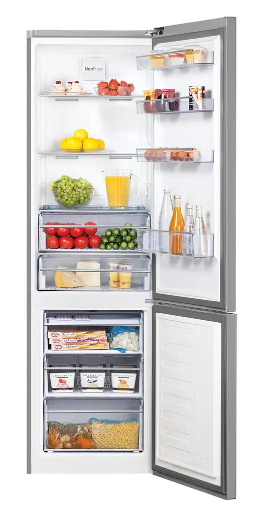 Холодильник двокамерний Beko CNA400EC0ZX - 201x60 No Frost Everfrsh+ 400 л дисплей А+ нержавіюча сталь (CNA400EC0ZX) - фото 2