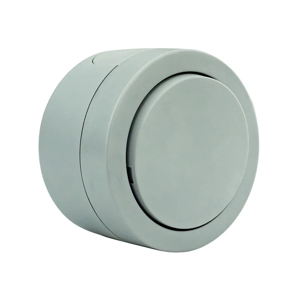 Вимикач 1-ий накладний Ovivo Electric xOne сірий - фото 2