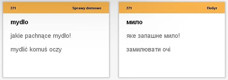 Настільна гра English Student Картки для вивчення розмовної польської мови English Student (укр.) (39122656) - фото 10