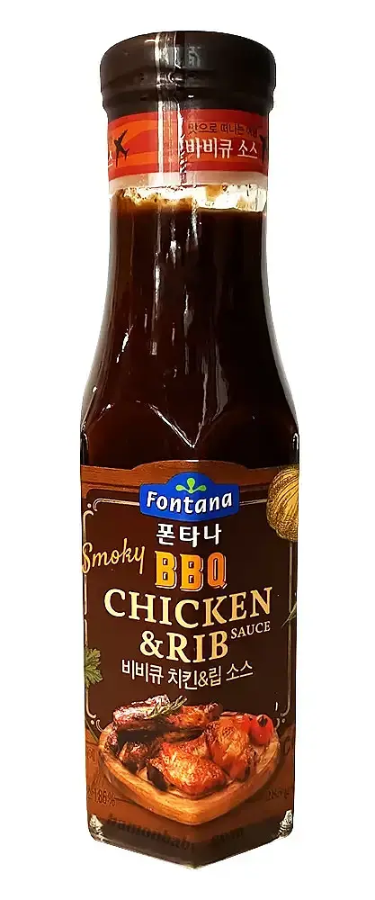 Соус Fontana Smoky BBQ Chicken &Rib для курки та ребер 285 г