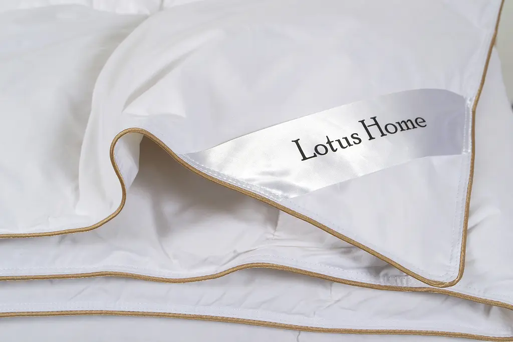 Одеяло Lotus Home - Goose 90% 10,5 tog пуховое 155x215 полуторное - фото 4