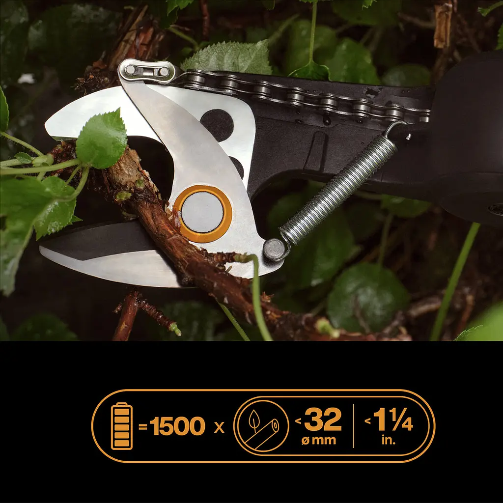 Акумуляторний висотний сучкоріз Fiskars eLopper (1082299) без акумулятора - фото 3