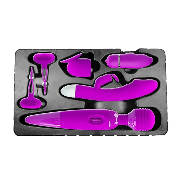 Набор секс-игрушек Pretty Love Purple Desire 6 шт (фиолетовый) - фото 17