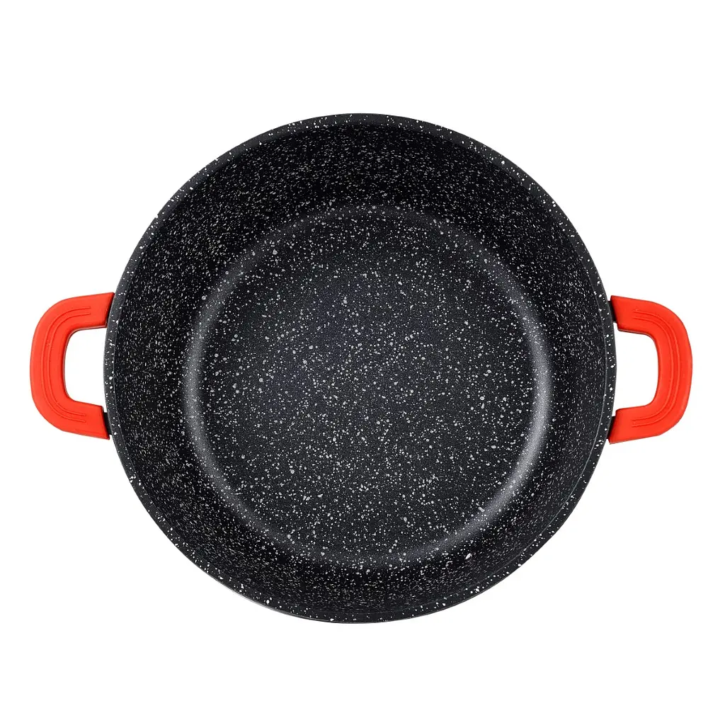 Кастрюля Bergner Chroma с крышкой 6 л 28 см (BG-30114-BK) - фото 5